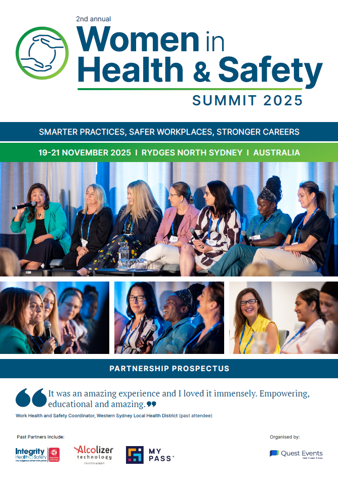 Women in Health & Safety 2025_Prospectus cover